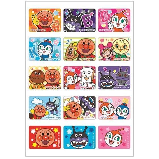 Insect repellent character sticker Anpanman 45 pieces