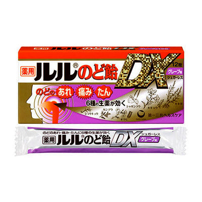 Daiichi Sankyo Healthcare Lulu Throat Lozenges DXG