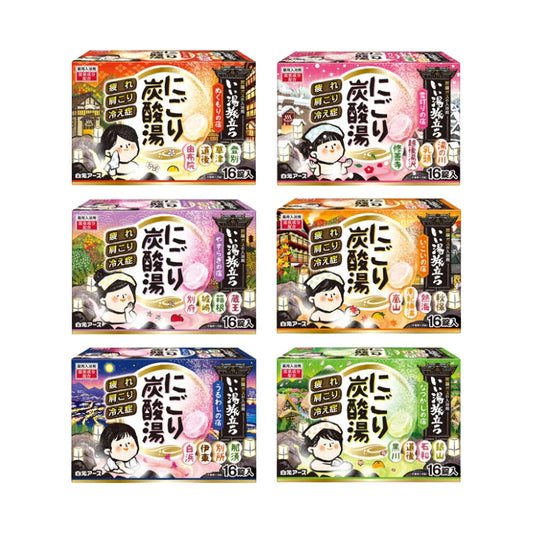 Hakugen Earth Good Bath Trip Cloudy Carbonated Bath 16 tablets