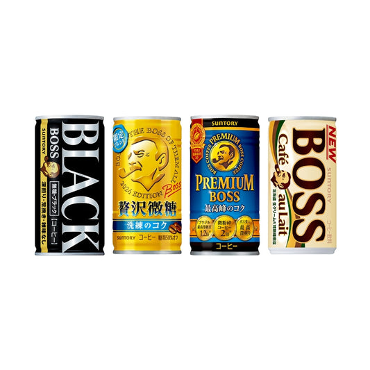 Suntory Boss canned coffee series