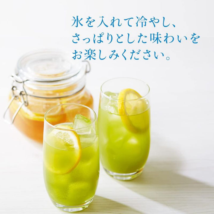 Green lemon tea with Uji matcha 170g