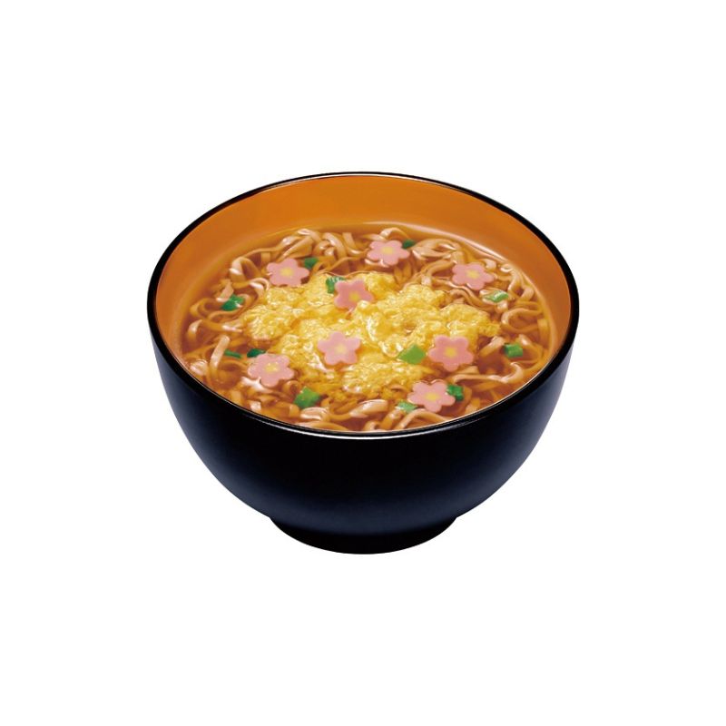 Chicken ramen served in a bowl 3-meal pack