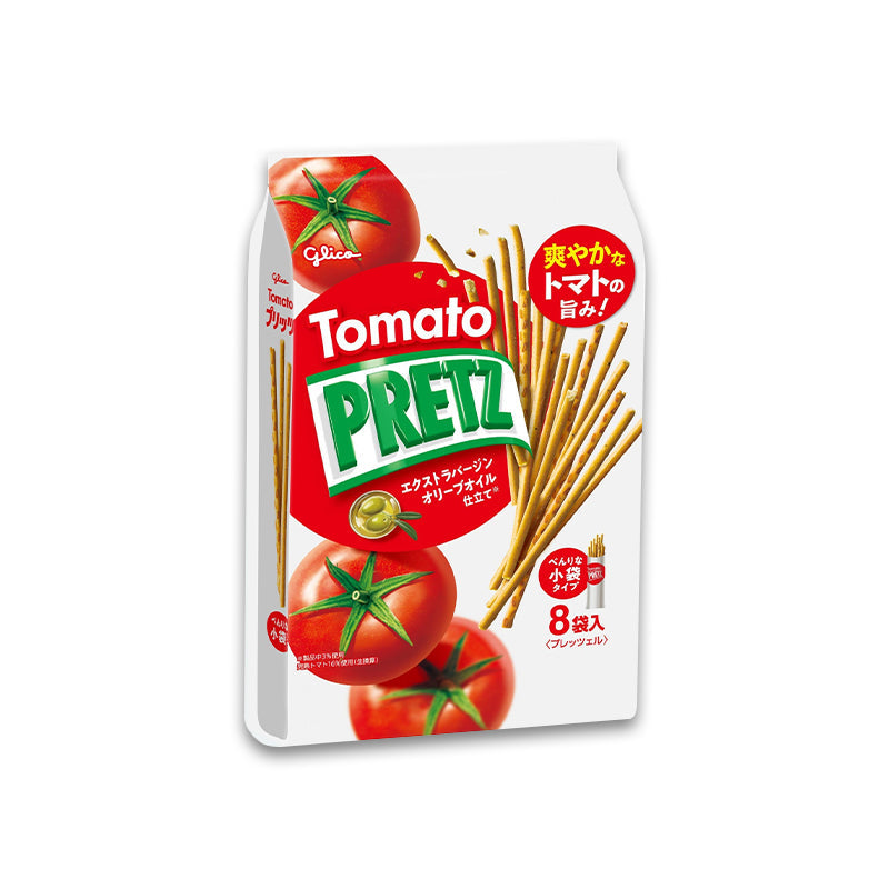 Glico 플리츠 패밀리 사이즈 8봉입