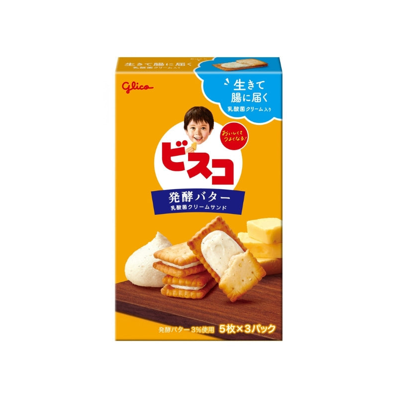 Glico ビスコ 5個 x 3袋入