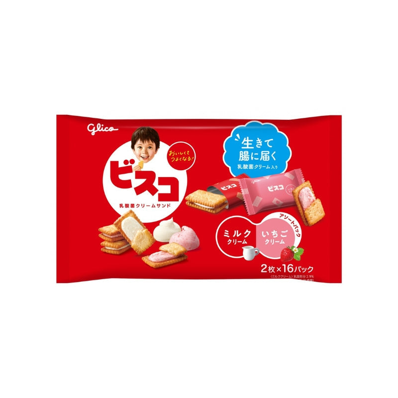 Glico 비스코 쉐어팩 2장 x 16봉입