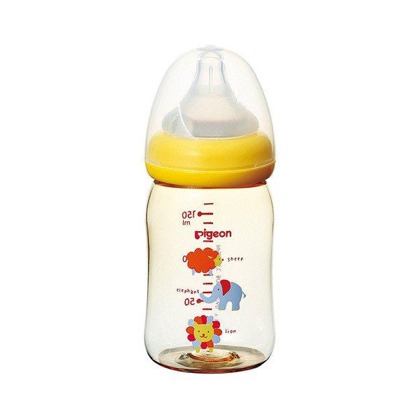 pigeon Breastmilk Feeling Baby Bottle, Plastic, 160ml