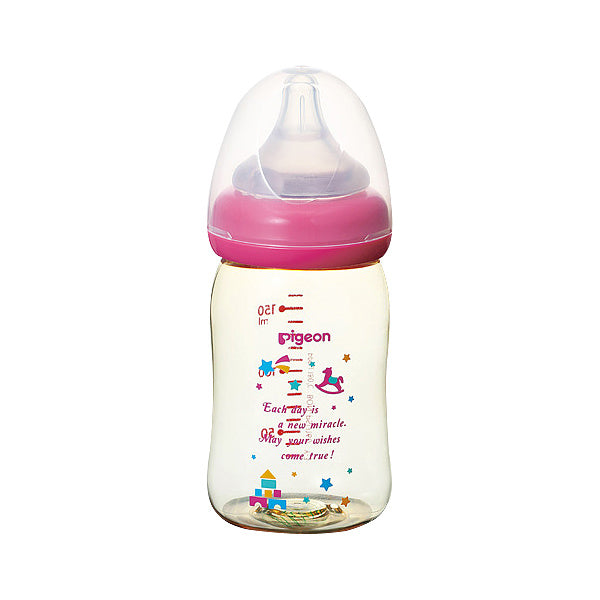 pigeon Breastmilk Feeling Baby Bottle, Plastic, 160ml