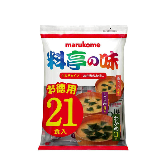 Marukome Restaurant Flavor Value Pack Assortment 3 Types