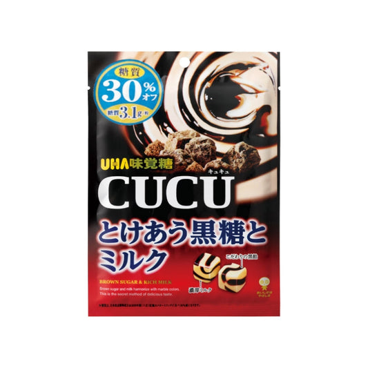 UHA味覚糖 CUCU とけあう黒糖とミルク