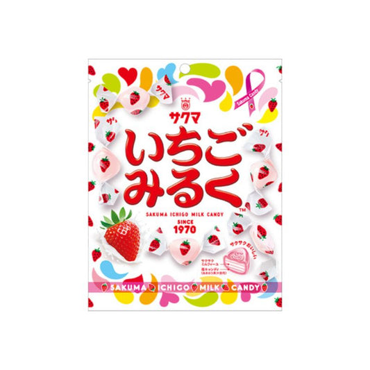 Sakuma Confectionery Strawberry Milk