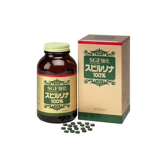 SGF enriched 100% Spirulina