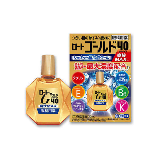 Rohto Pharmaceutical Rohto Gold 40 Cool EX