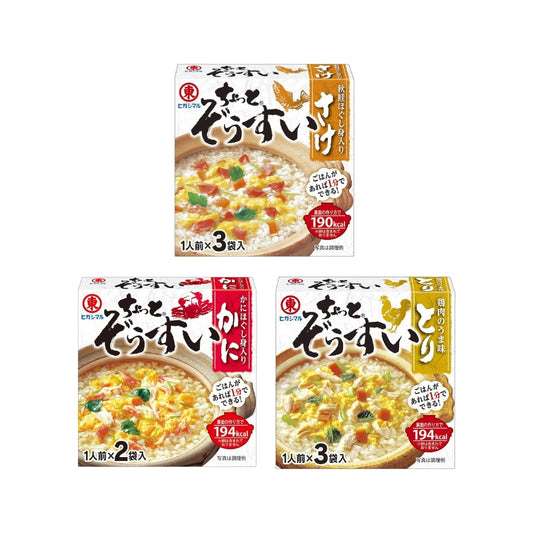 Higashimaru Soy Sauce Rice Porridge Series