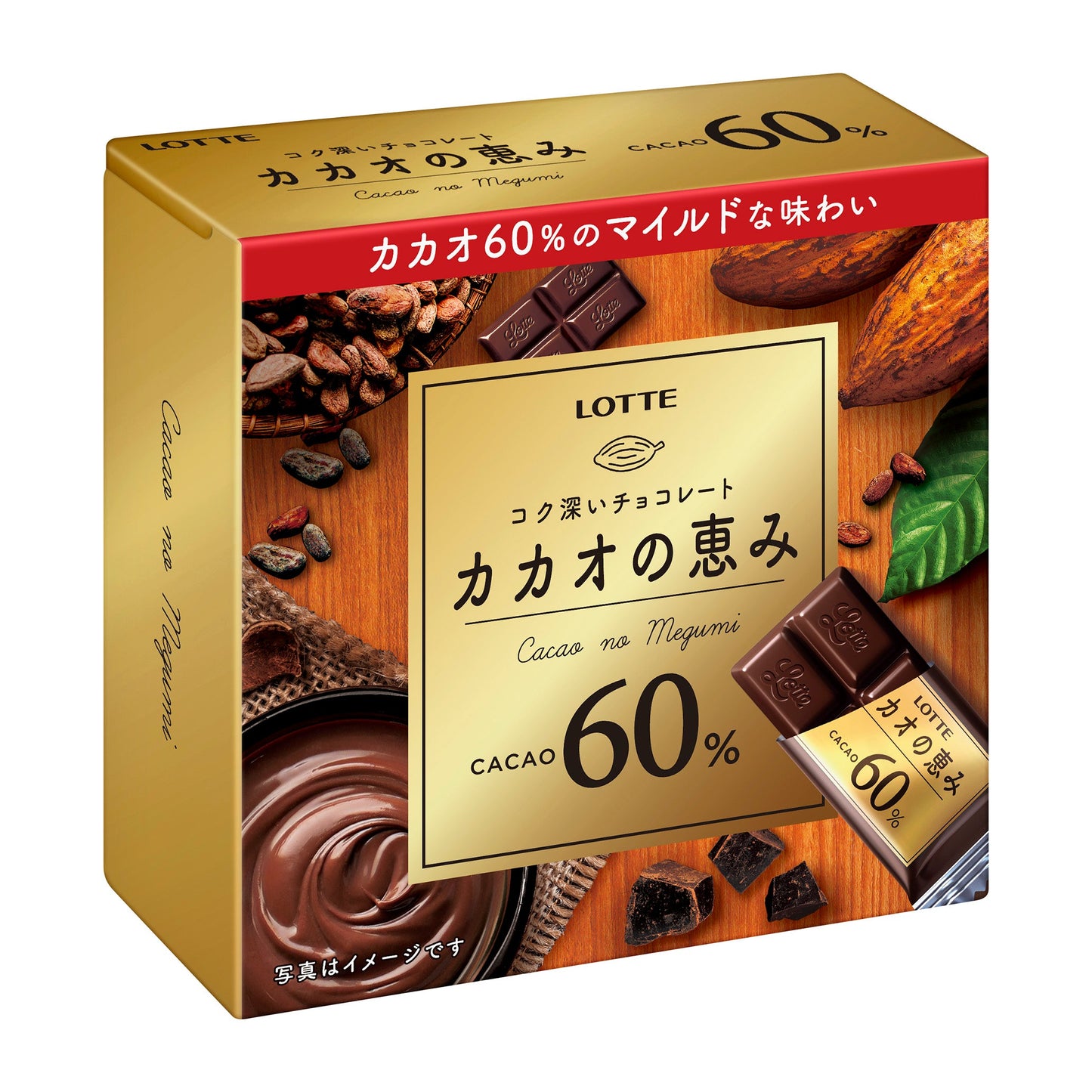 LOTTE カカオの恵み 56g