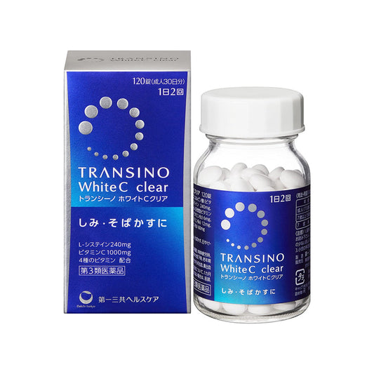 Daiichi Sankyo Healthcare Transino White C Clear